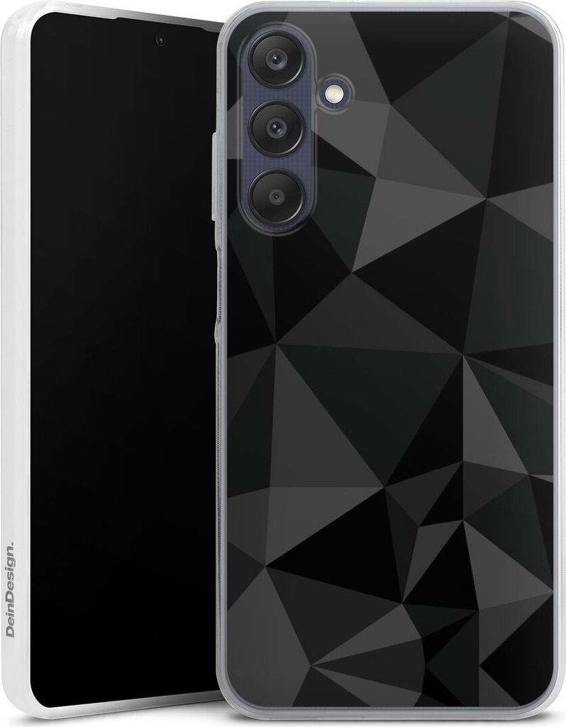 DeinDesign Slim Hülle für Samsung Galaxy A25 5G Silikon Case Ultra Dünn Handyhülle Abstrakt Geometric Muster