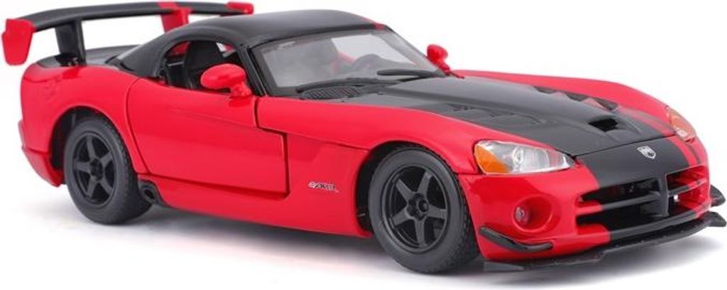 Bburago 1:24 Dodge Viper SRT10 ACR rosso e nero 18-22114 Immagine del prodotto 