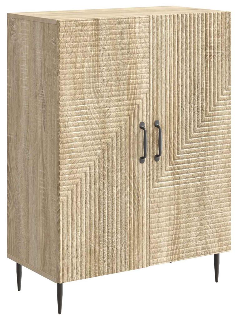 Maison Exclusive - Sideboard Sonoma-Eiche 66 x 34,5 x 89,5 cm Holzwerkstoff