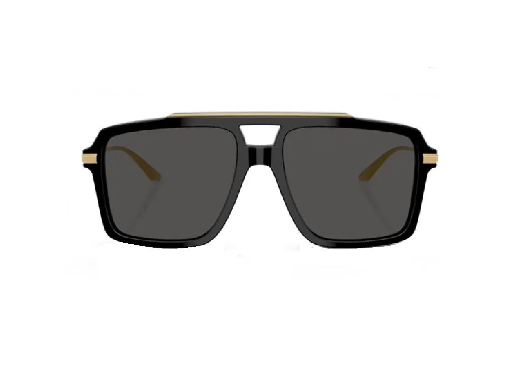 Dolce & Gabbana DG4477 Lunettes de Soleil Verres Gris Protection UV
