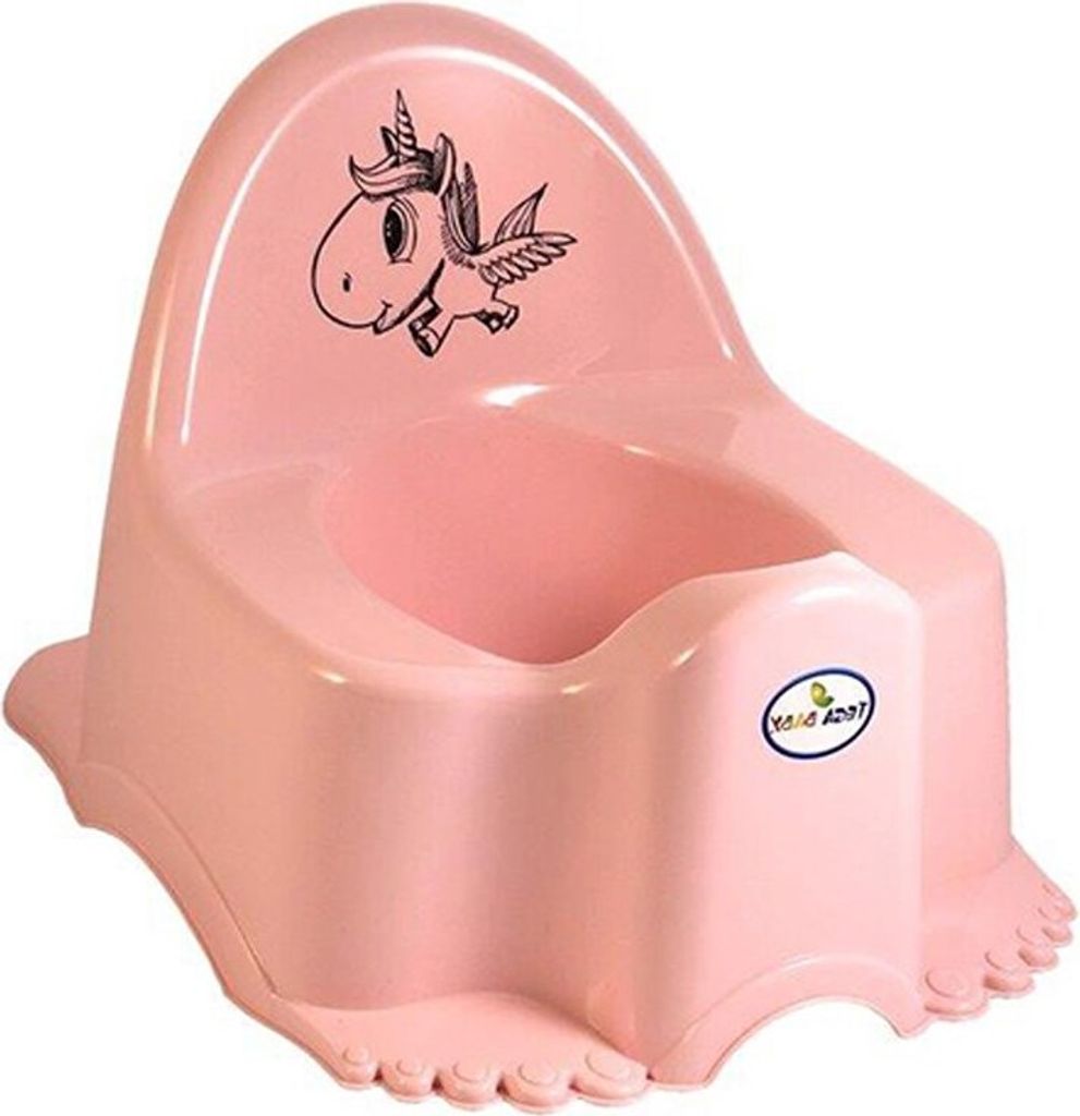 Spielendes Babytöpfchen Einhorn rosa Produktbild 