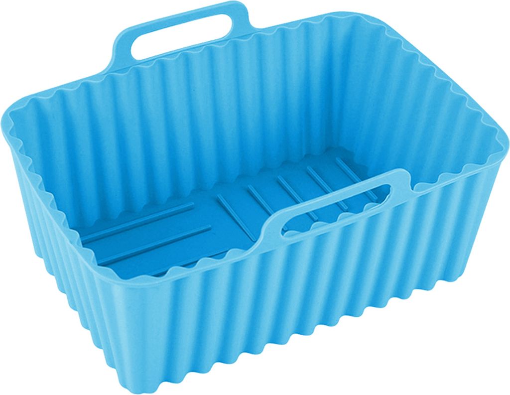 Silikon-Einlagen für Topfböden in der Heißluftfritteuse, BPA-freier Ersatzkorb für die Heißluftfritteuse, für sauberes Kochen, Ersatz für Pe...