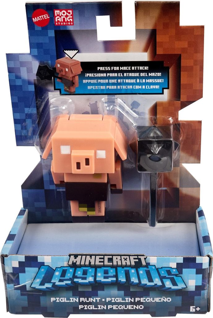 Minecraft Legends – Figurka Piglin Runt 8 cm GYR78 Obrázek produktu 
