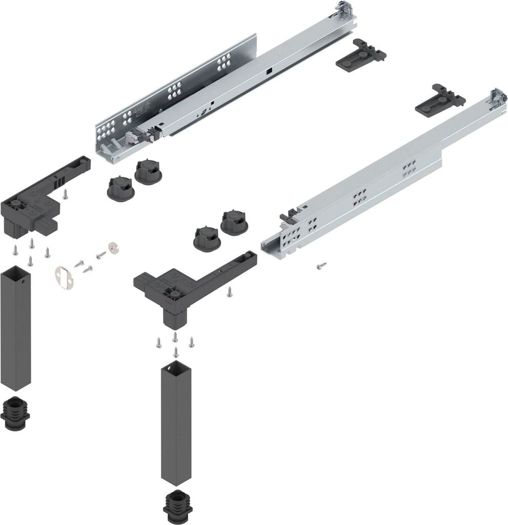 Zestaw cokołowy Blum Space-Step nośność 150 kg 460 mm Zdjęcie produktu 