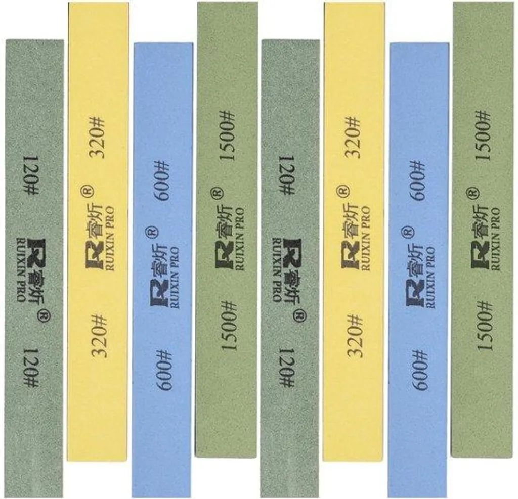 Kit de scies 8 pièces pour ponceuse d'angle fixe avec grains 120 à 1500
