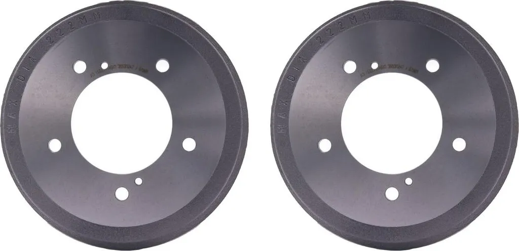 Tambour de Frein Arrière HELLA 262mm pour SUZUKI JIMNY Kit de 2 Pièces