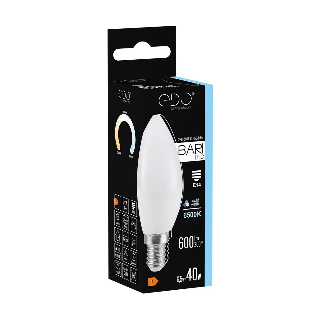 A product box for an LED light bulb.