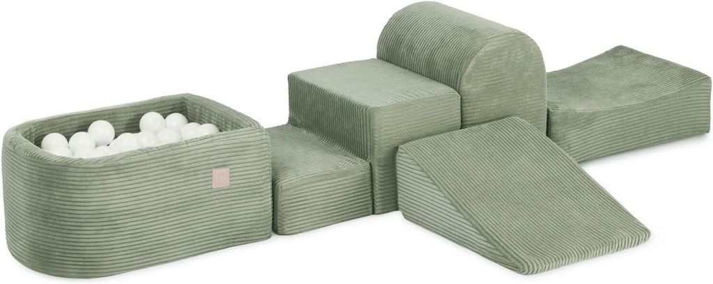 MISIOO Schaumstoff Bausteine Kinder - Premium 6 Elemente Produktbild 
