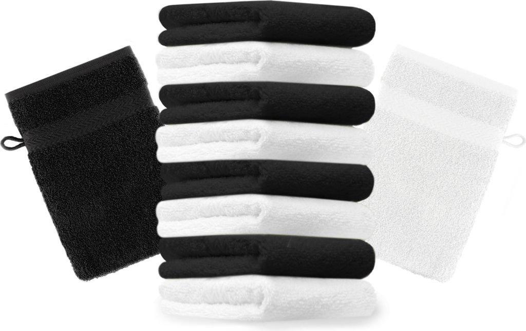 Betz 10 Stück Waschhandschuhe 16x21 cm PREMIUM 100% Produktbild 