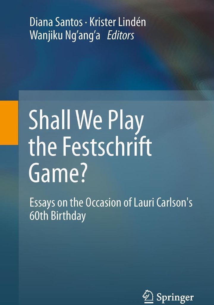 Shall We Play the Festschrift Game?