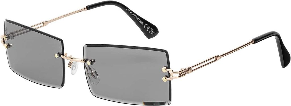 Damen Herren Sonnenbrille Spotlich Designer 80er Urlaub Sommer Strand 30566 Schwarz