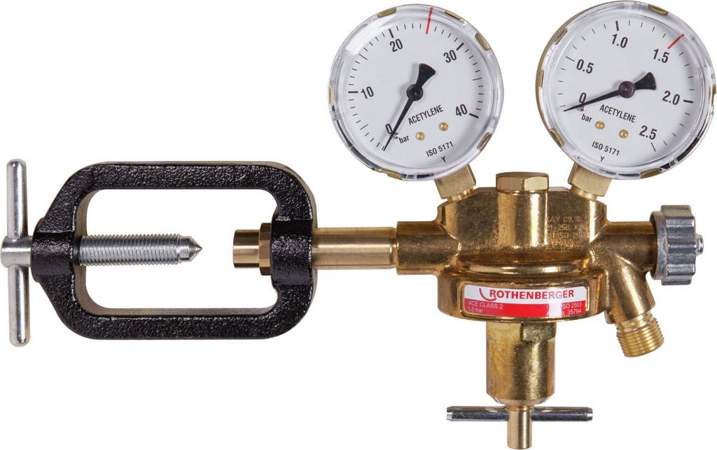 ROTHENBERGER Acetylen-Druckminderer, DIN 8546 - 35794