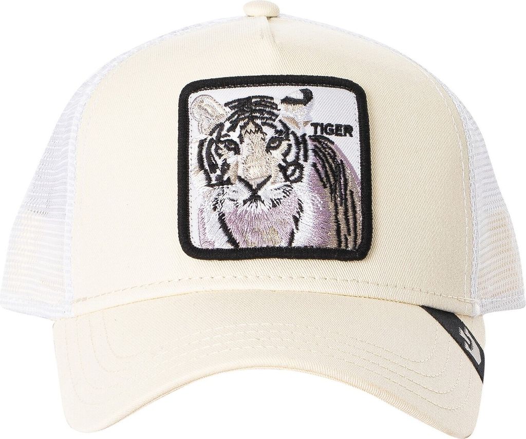 Goorin Bros. Die White Tiger Trucker Cap, Weiß One Size Produktbild 14