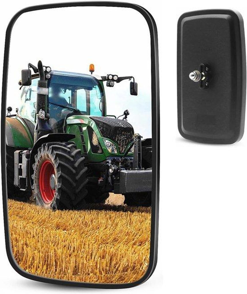 Truck-Spiegel, vierkante HD Großfeldrückspiegel, Helfer-Convexe Rückspiegel für Lastwagen, Anhänger, Forklift, 23,5 cm x 13,5 cm, 2er-Pack