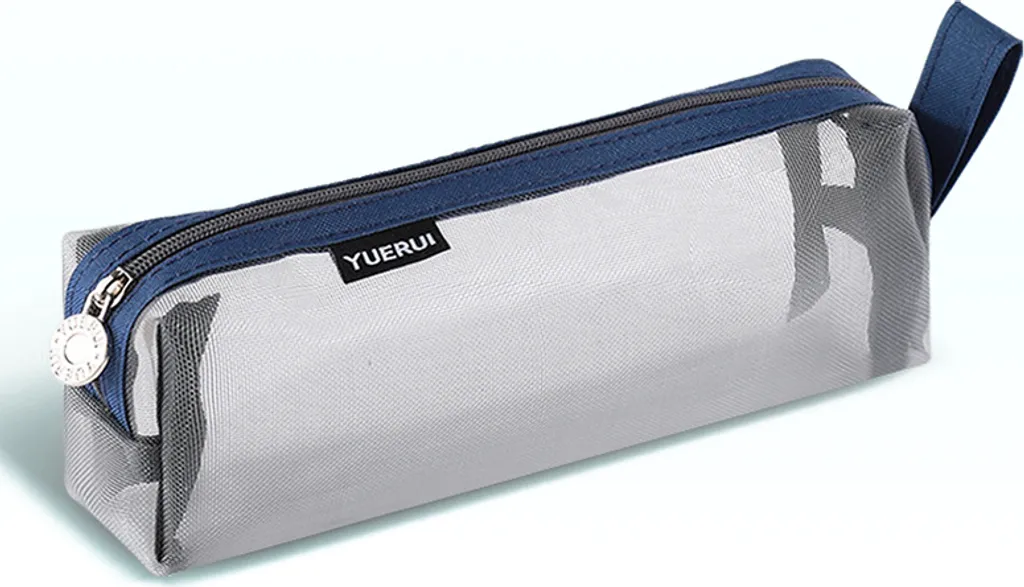 INF Mesh Pouch Blue: L'Astuccio Aesthetic per il tuo Stationery Set
