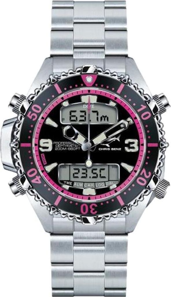 Chris Benz - CB-D200X-P-MB - Taucheruhr - Uni - Quarz Produktbild 