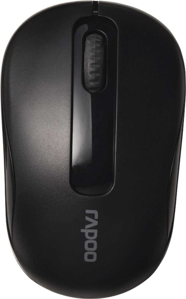 Rapoo M10 Plus Schwarz Kabellose optische Maus Produktbild 