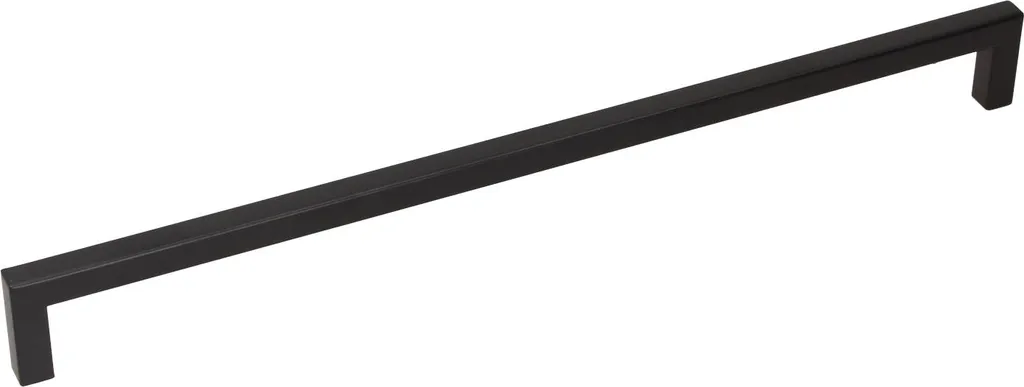 Maniglia UU86 Design Minimal Nero Opaco 480mm | Eleganza per Cucina