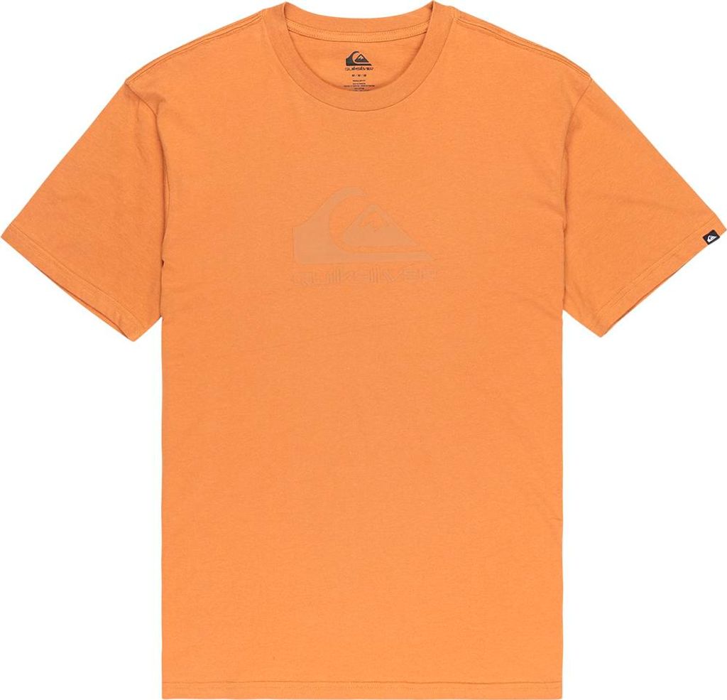 Quiksilver Evo Comp Logo Kurzarm-t-shirt Orange L Mann Orange L
