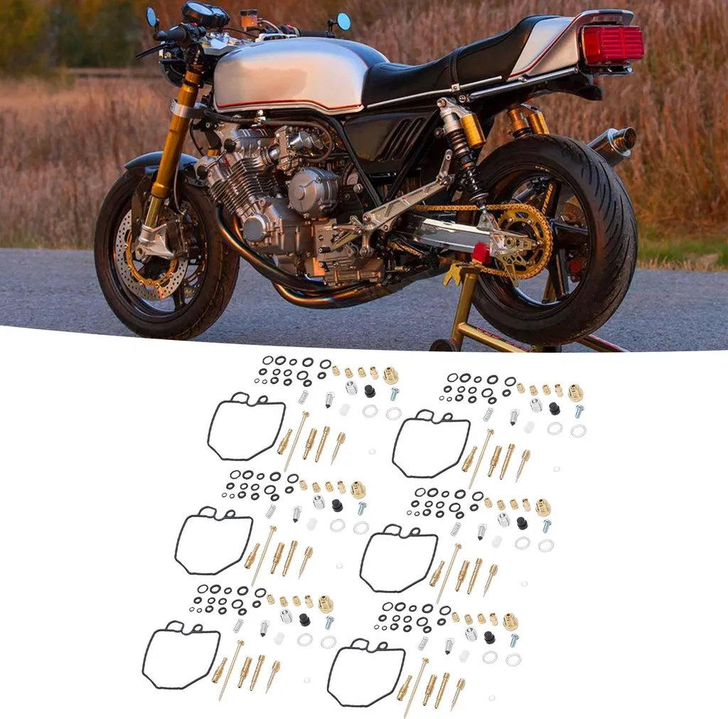 Kit joint carburateur moto CBX1000 en laiton et caoutchouc haute tenue