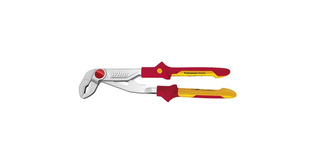 Pince à pompe à eau isolée VDE 250mm avec protection 1000V et acier forgé