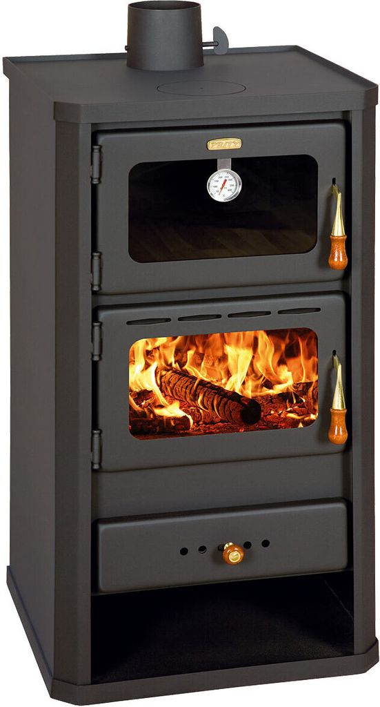 Cuisson Poêle à bois avec four Cheminée Prity FM 12.1 kw Image du produit 