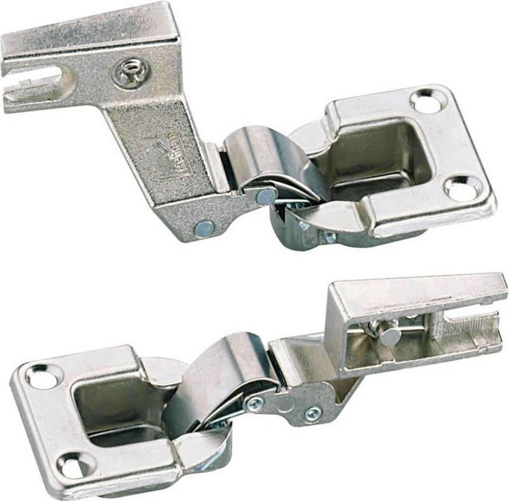 Hettich Klappenscharnier Markant 7.1 Stahl, vernickelt Produktbild 