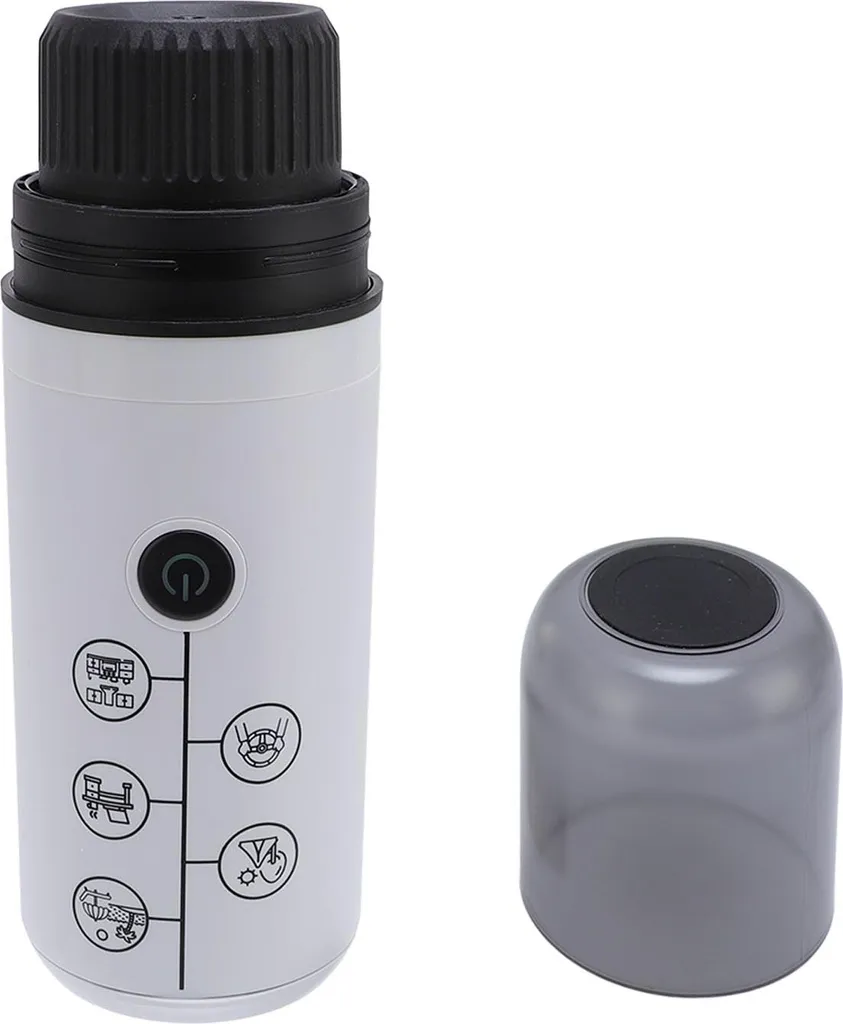 Cafetière Électrique 17 Bar Haute Pression - Design Blanc Multi-Usage