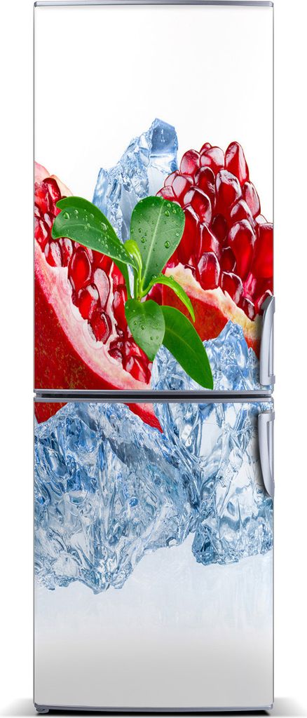 Tulup Kühlschrankdekoration - Magnetmatte - 70 cm x 190 cm - Magnet auf dem Kühlschrank - Granate