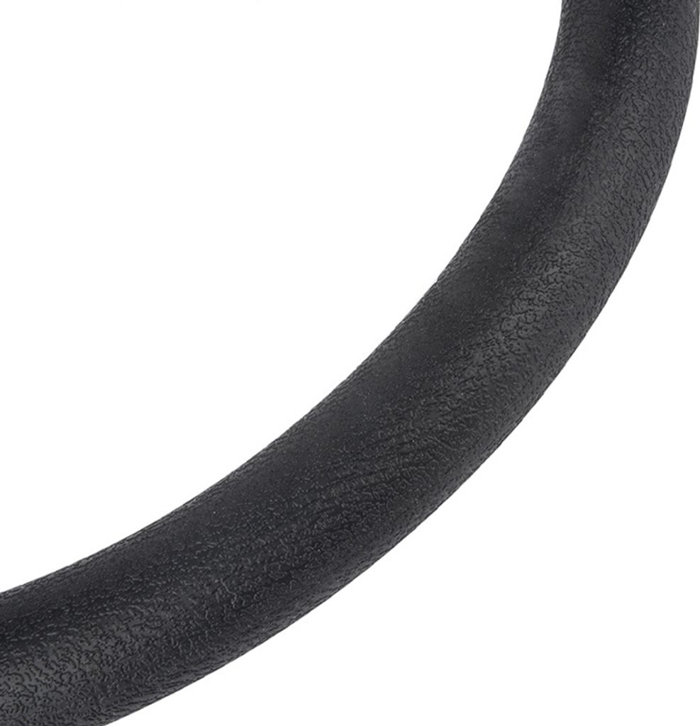 INF Lenkradbezug aus Silikon - Atmungsaktiv & Komfortabel Schwarz Dünn