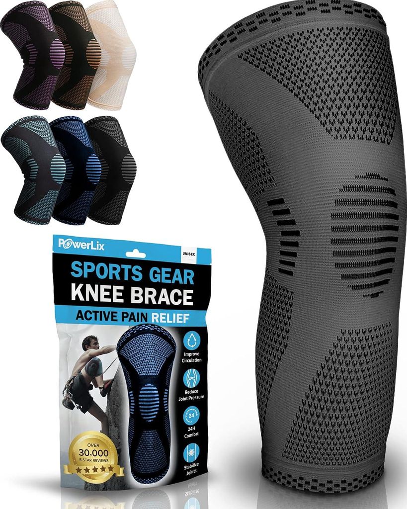 POWERLIX Kniebandage für Damen/ Männer, Kompression Produktbild 