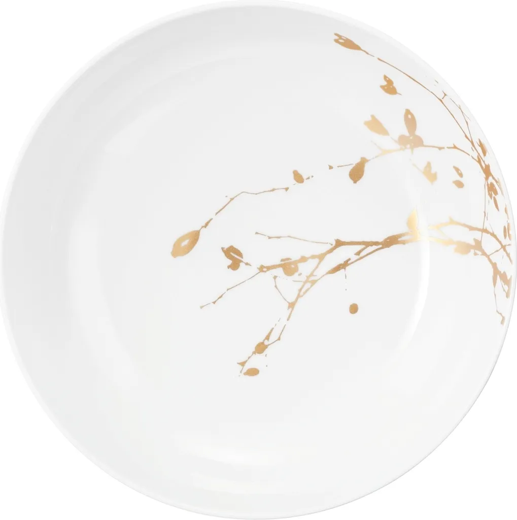 Ciotola 25cm Seltmann Weiden Liberty Golden Rose Hip - Design Luxury