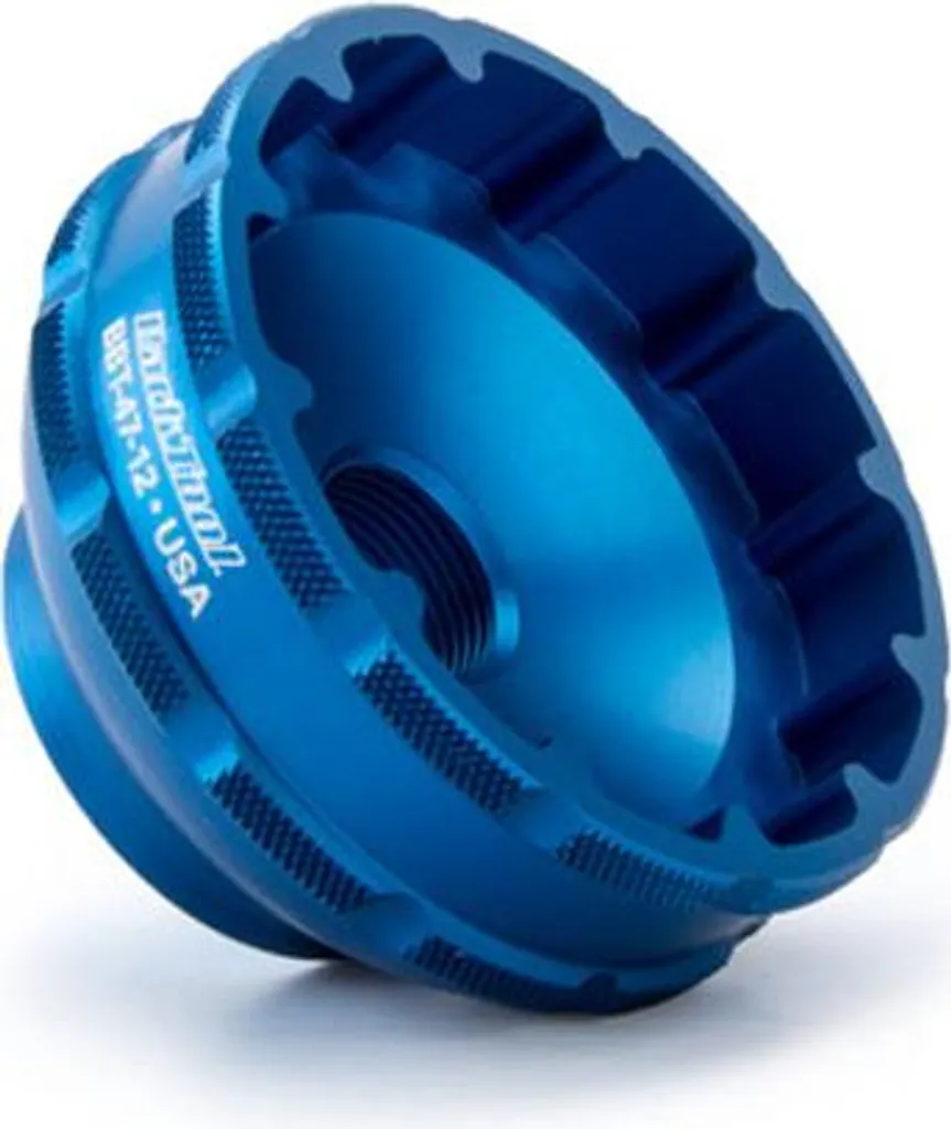 Park Tool BBT-47-12 Outil de boîtier de pédalier cannelé T47 bleu