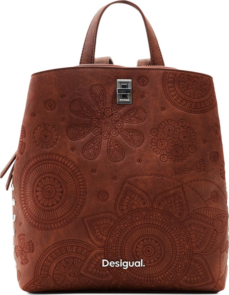 Desigual Damen Rucksack Dejavu Sumy Mini Camel cognac-38