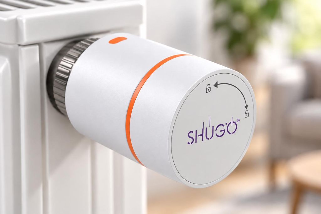 Inteligentny Zawór Grzejnikowy SHUGO® ZigBee Zdjęcie produktu 