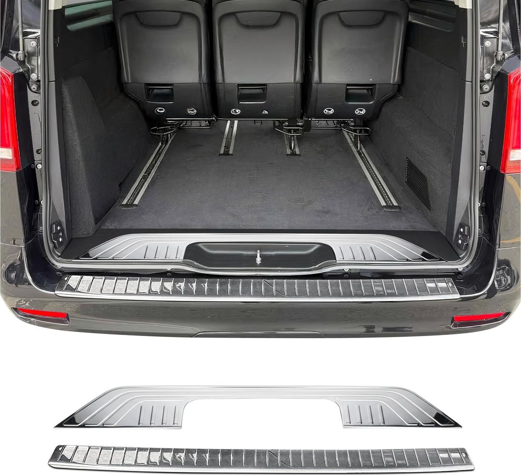 Kit Protection de Pare-Chocs arrière pour Mercedes Vito Image du produit 