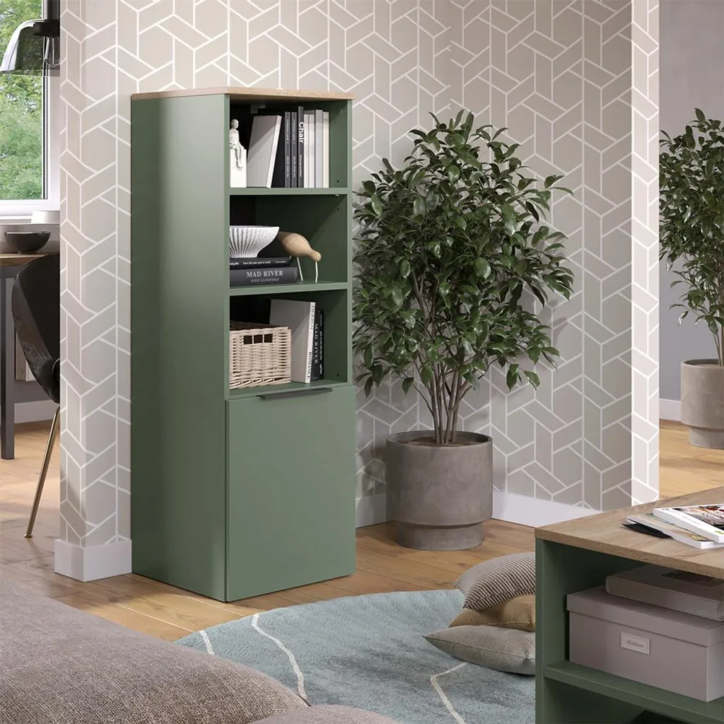 Armoire universelle Vicco Wido Vert 40.2x120cm avec porte Modèle 57441