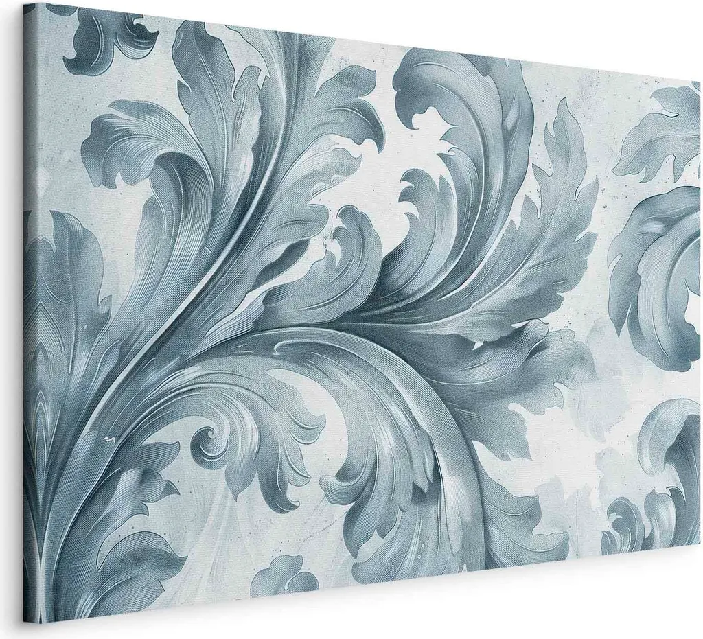 Analisi d'Arredo: Quadro f-H-10019-b-a Barocco Pietra Blu 120x80 cm
