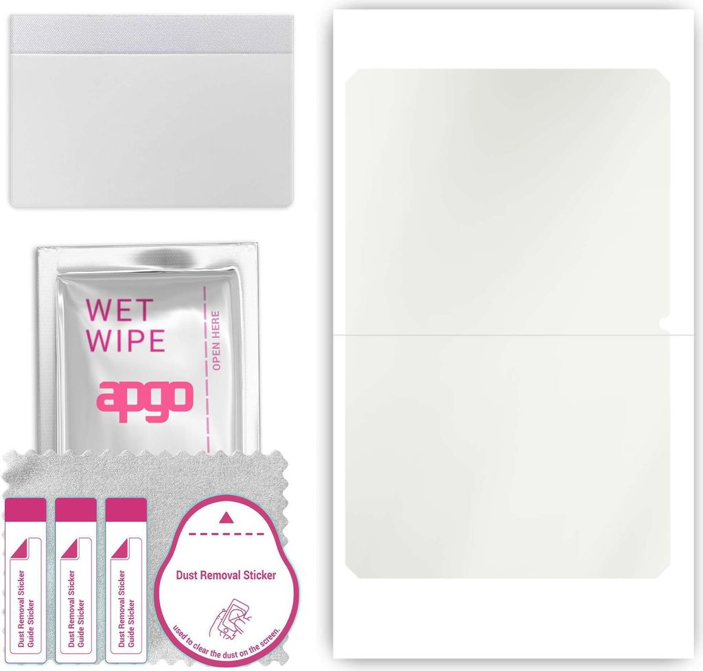 apgo Hydrogel Schutzfolie, Matt, kompatibel mit Doogee R10, flexibele Displayschutzfolie, Folie mit Positionierhilfe, Anti-Fingerprint, kratzfest, ...