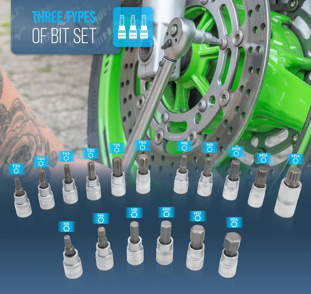 Clé dynamométrique 3/8 haute précision 0,5 Nm pour serrage moteur - 4