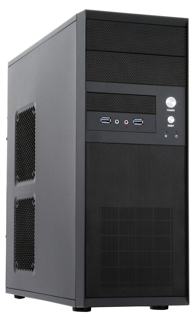 CQ-01B-U3-OP Chieftec CQ-01B-U3-OP Computer-Gehäuse Midi Tower Schwarz