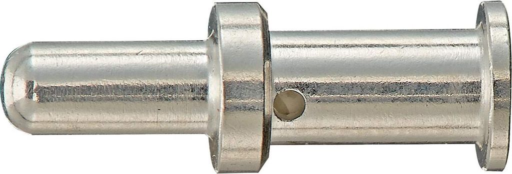 HARTING Yellok-Crimpkontakt Kontaktstift (M) 0,14mm² - 0,37mm² AWG26 - AWG22 silber, 1 Stück Werkstoff Kupferlegierung