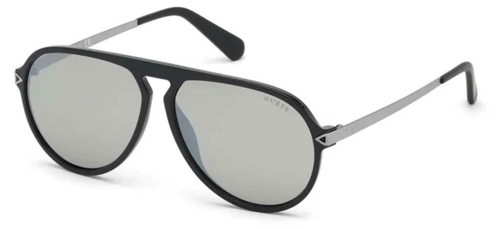 Lunettes de soleil rectangulaires Guess GU6941 pour homme style chic