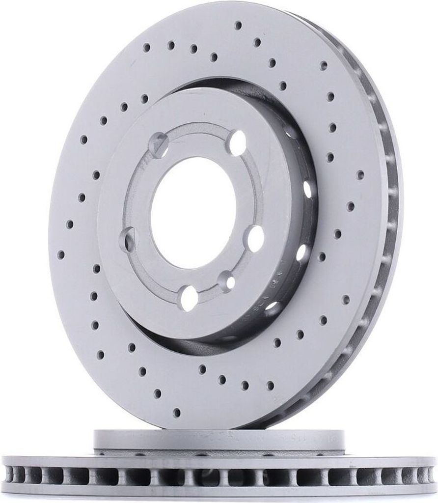 ZIMMERMANN 100.1241.52 - Bremsscheibe für A3 (8L), TT (8N), Leon (1M1), Toledo II (1M2), Octavia I (1U), Bora (1J), Golf IV (1J), New Beetle