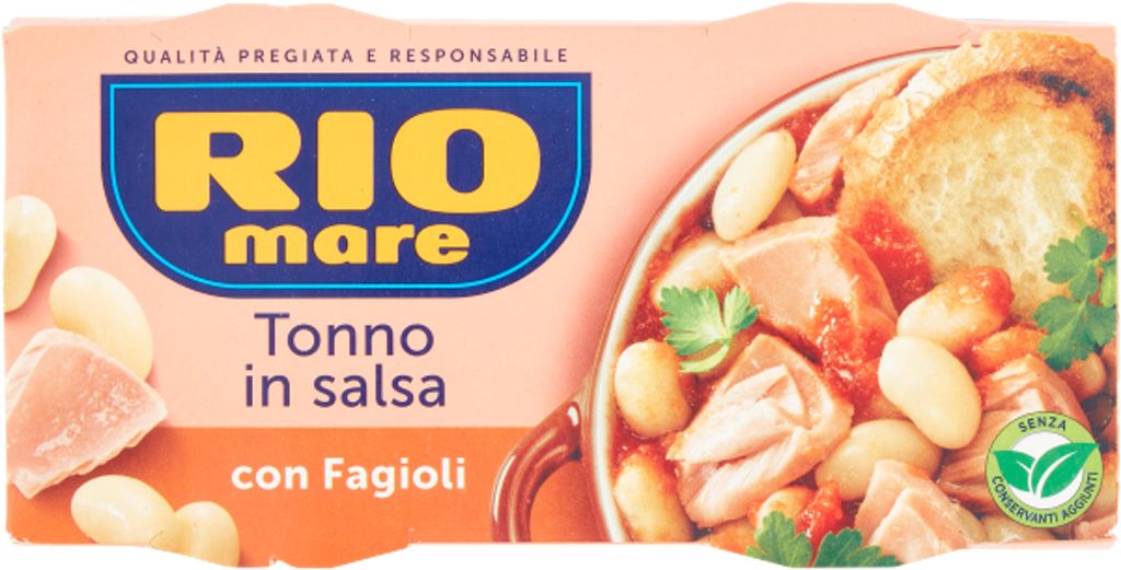 Rio Mare Sałatka z tuńczykiem, salsą i fasolą Zdjęcie produktu 