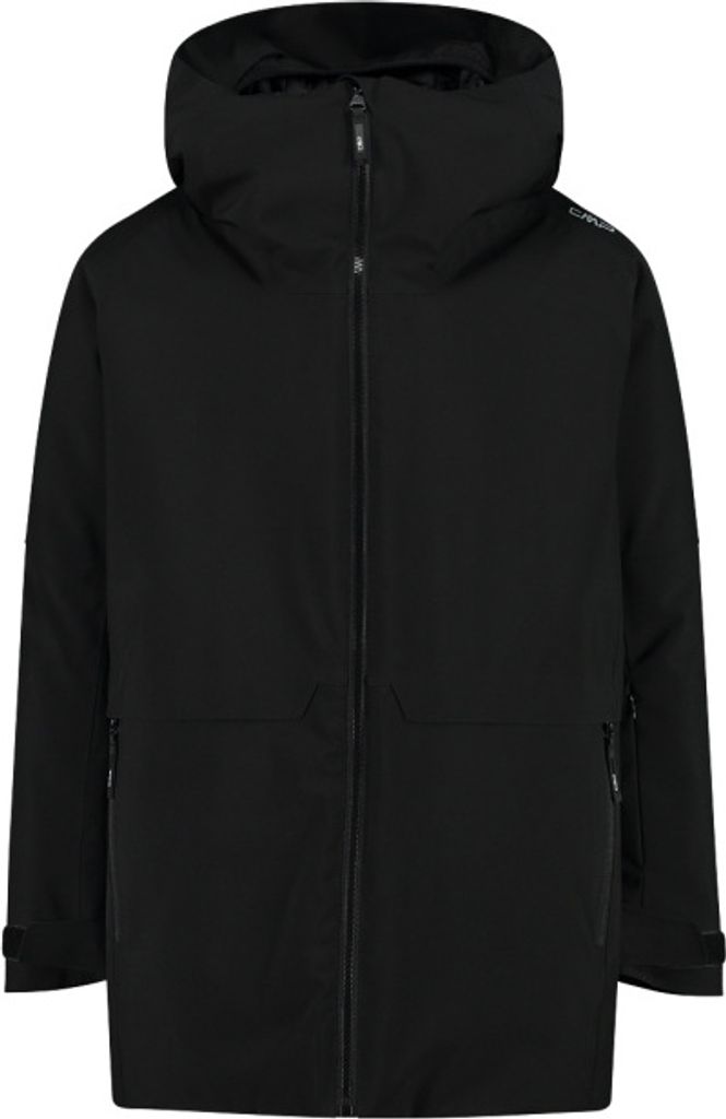 Cmp Kid Jacket Fix Hood Nero Nero 164 Produktbild 