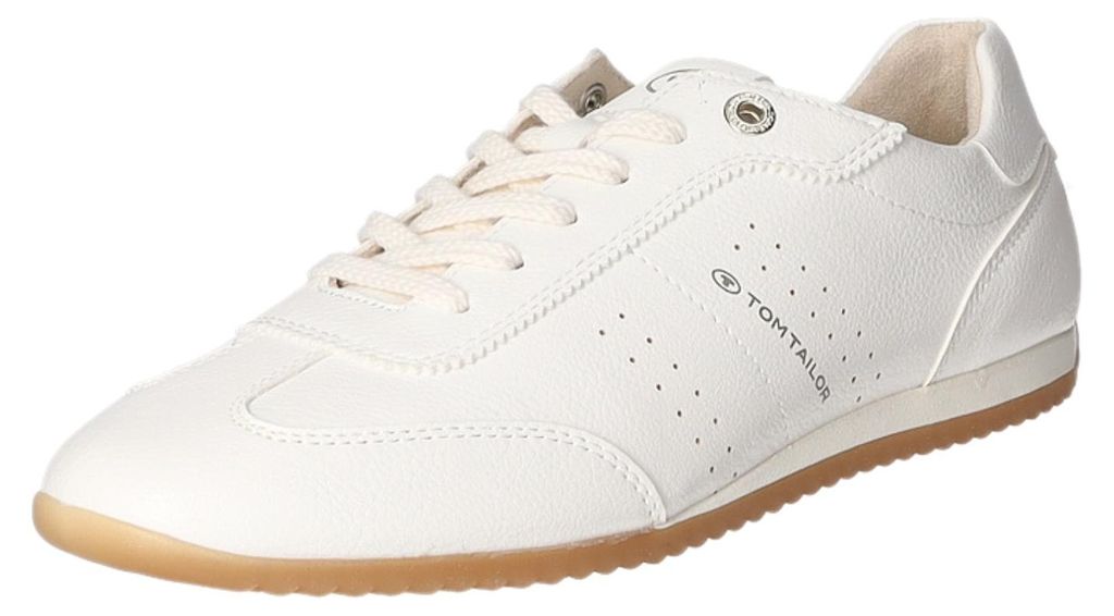 Tom Tailor 2690030002_38, Weiblich, Erwachsener, Modische Sneakers, Weiß, Thermoplastischer Gummi (TPR), Polyester