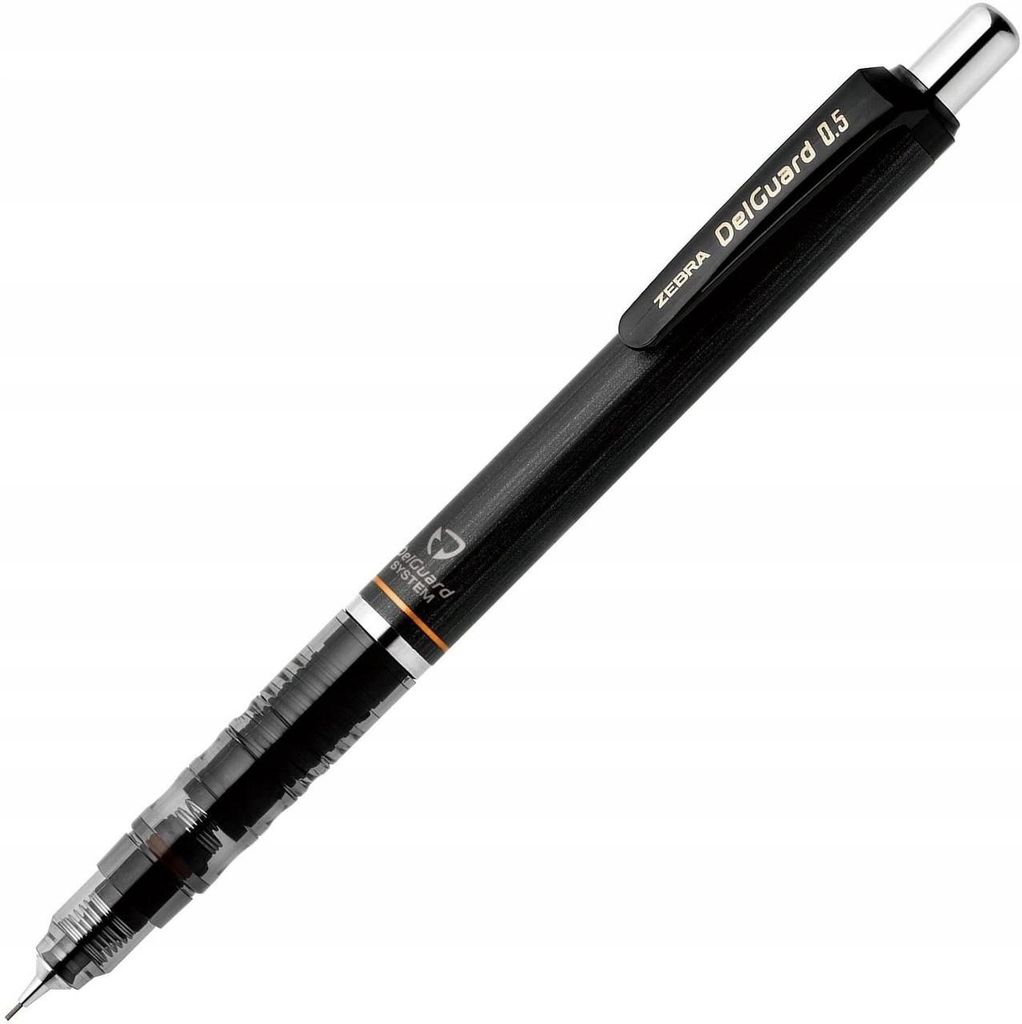 Zebra DelGuard Automatischer Druckbleistift Schwarz 0,5mm Produktbild 