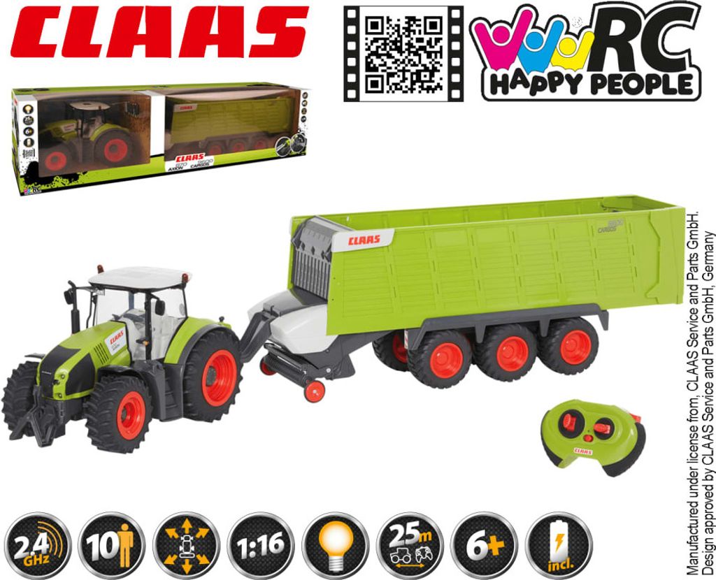 EUROPLAY Claas Axion 870 & Claas Cargos 9600 Produktbild 12