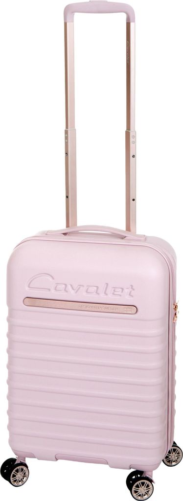 Handgepäck Hartschalenkoffer Trolley Pink Rollenkoffer 55 cm Cavalet - BOWATEX